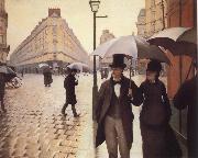 Paris Street,Rainy Day Gustave Caillebotte
